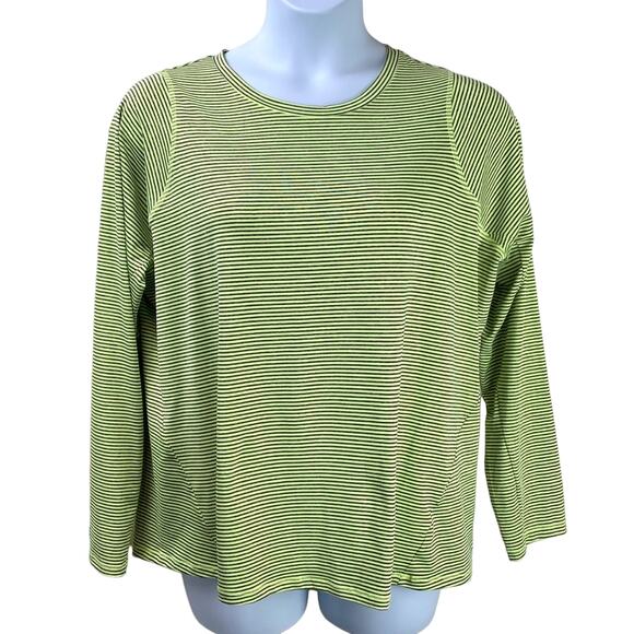 Athletic Works Yellow Gray Running Yoga Shirt XXL - Picture 1 of 6